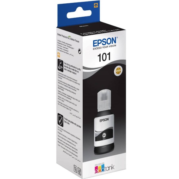 Чернила Epson 101 Black для L4150/L4160 C13T03V14A